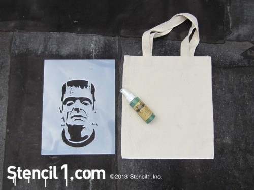 All About Frankenstein Stencil1