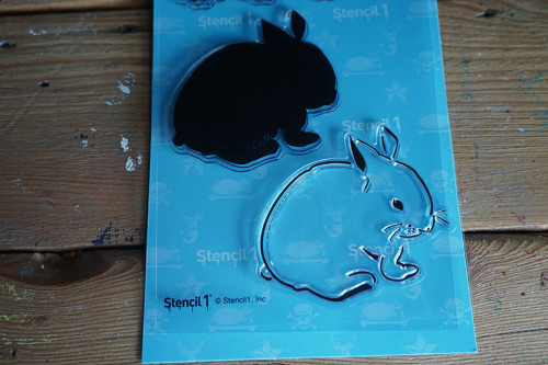 Bunny 2-Layer Rubber Stamp