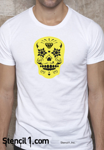 t-shirt_SugarSkull_Stencil1