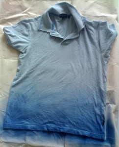 My Stencil1 sprayer gradient shirt!