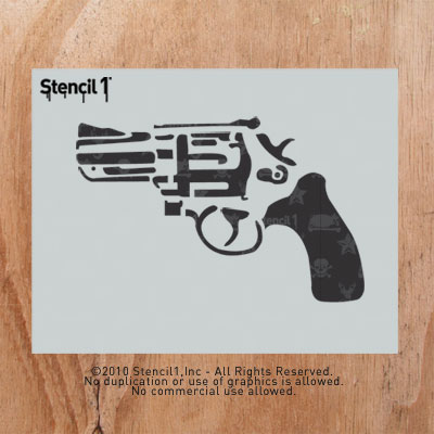 guns stencils