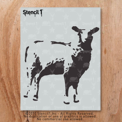 Stencil Sheep