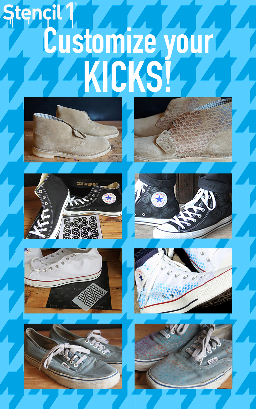 Customize Your Kicks with Stencil1! | Stencil1