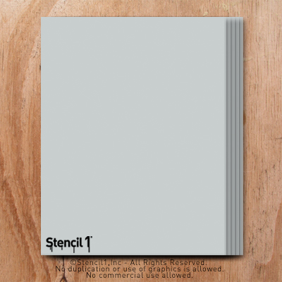 5 Pack Blank Mylar Sheets (8.5″ x 11″) for Stencil Making – for cutting  your own stencils!