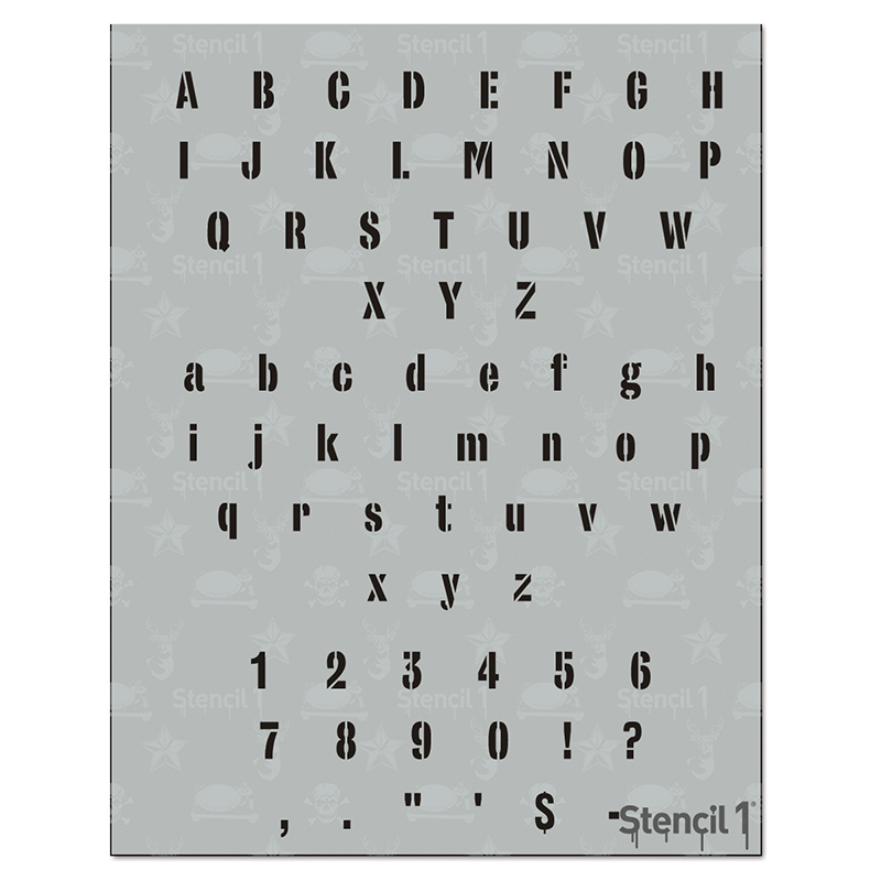 Letter Stencils for Painting On Wood Alphabet Stencils Number Stencils 3  Inch Large Letter Stencils Spray Paint Stencil Small Letter