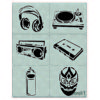 Tool Icons Mini Stencils (6 Pack)