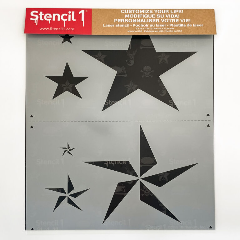 Rock Stars Stencil – Two Layers | Stencil 1