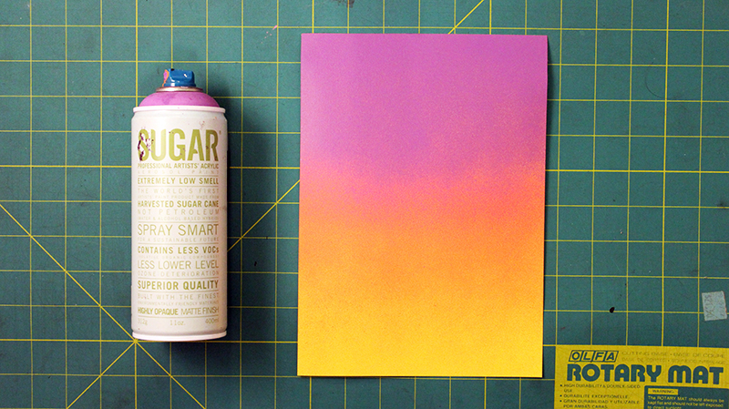 DIY Sunrise/Sunset Notebook Cover