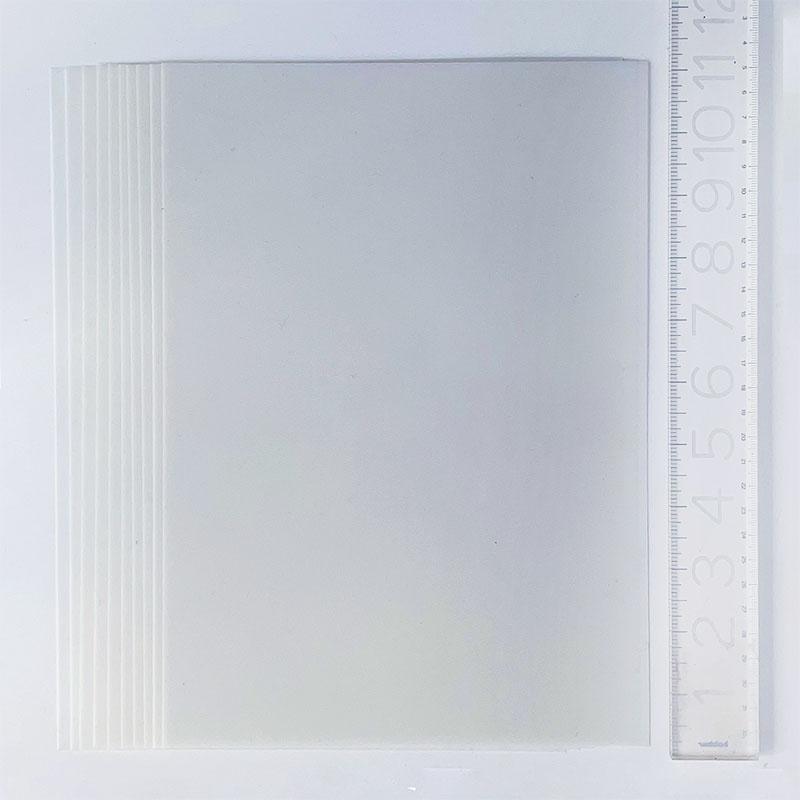 blank mylar stencil sheets 8.5 x 11 (4 sheets)